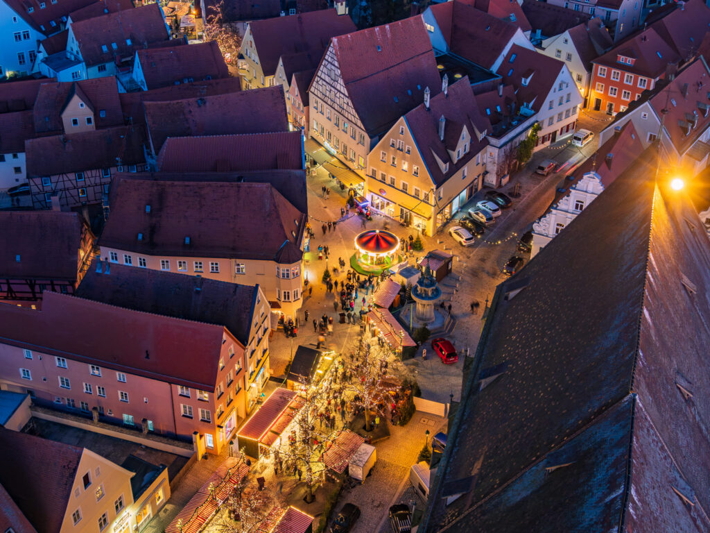 Romantischer Weihnachtsmarkt Nördlingen