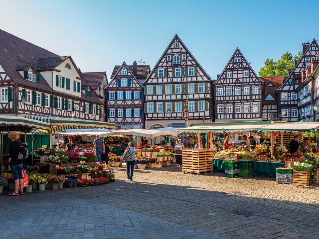 Wochenmarkt Schorndorf