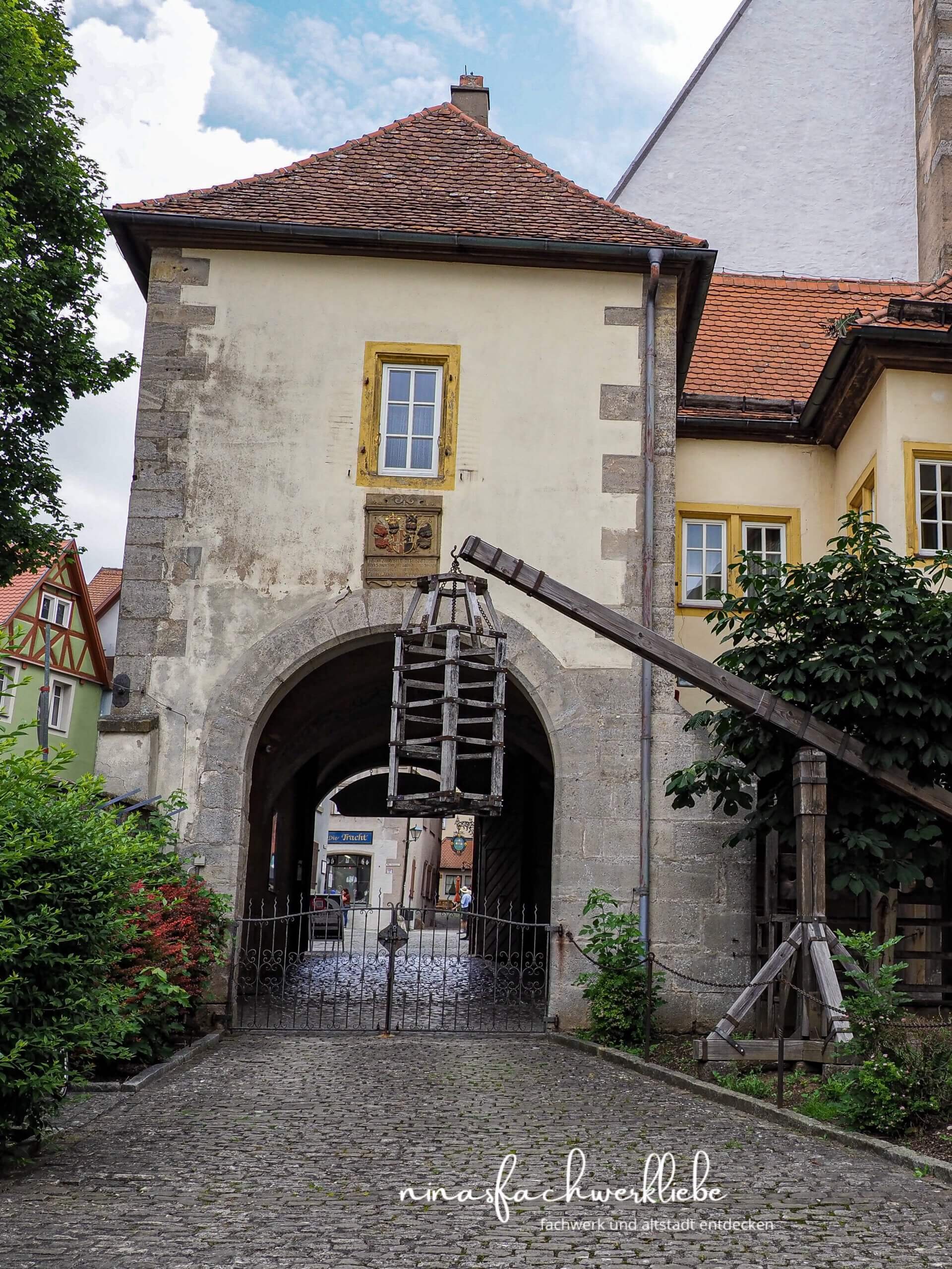 Kriminalmuseum Rothenburg ob der Tauber Eingang